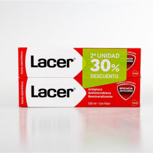 LACER FLUOR PASTA 125 ML DUPLO