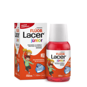 LACER FLUOR INFANTIL SEMANAL 0,2 % COLUTORIO FRESA 100 ML