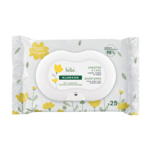 KLORANE BEBÉ TOALLITAS CARA Y MANOS 25 UDS.