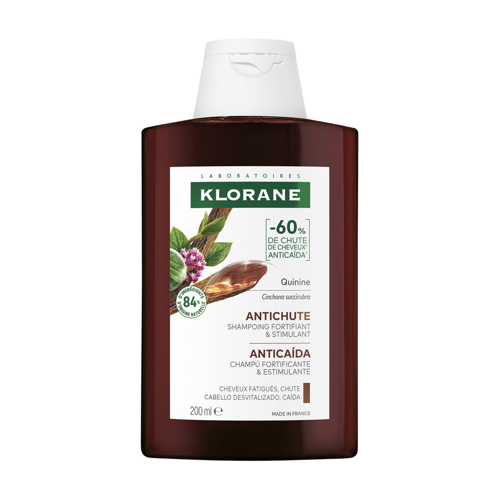 KLORANE CHAMPÚ FORTIFICANTE QUININA 200 ML