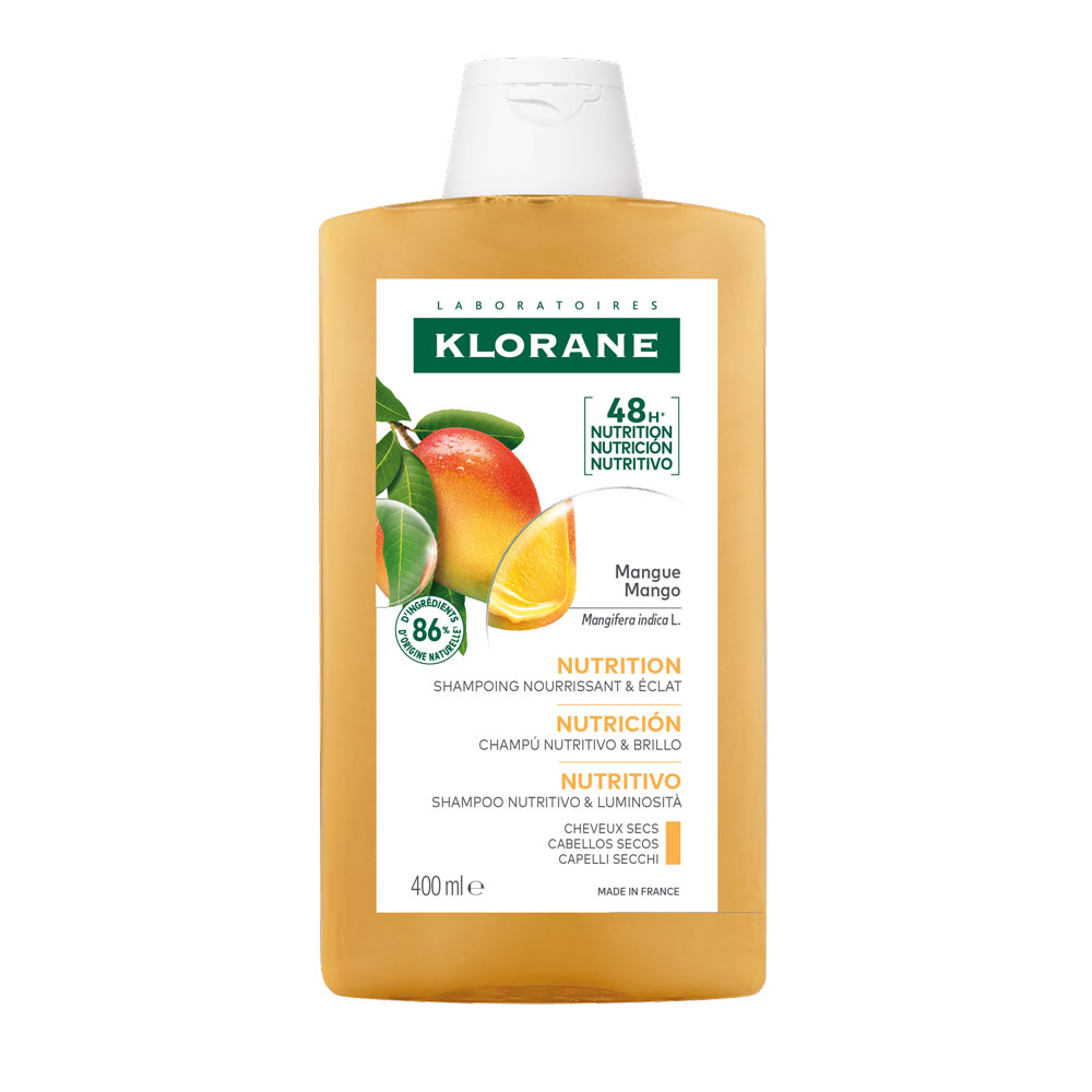 KLORANE CHAMPÚ NUTRITIVO MANTECA DE MANGO 400 ML