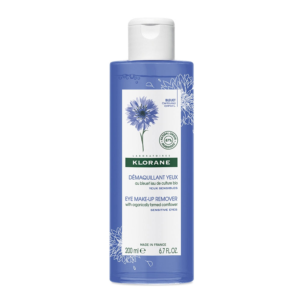 KLORANE DESMAQUILLANTE OJOS SENSIBLES ACIANO 200 ML