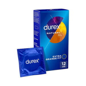 DUREX NATURAL XL PRESERVATIVOS 12 UNIDADES