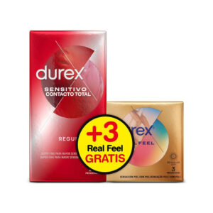 DUREX SENSITIVO CONTACTO TOTAL + DUREX REAL FEEL
