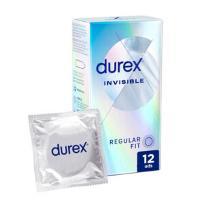 DUREX INVISIBLE EXTRA FINO Y SENSITIVO 12 UNIDADES