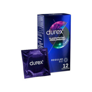 DUREX PRESERVATIVOS PLACER PROLONGADO 12 UNIDADES