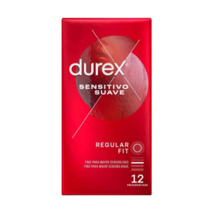 DUREX PRESERVATIVOS SENSITIVO SUAVE 12 UNIDADES