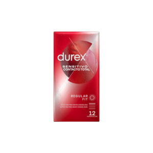 DUREX CONTACTO TOTAL FINO PRESERVATIVOS 12 UNIDADES