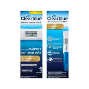 CLEARBLUE TEST EMBARAZO DIGITAL 1 UNIDAD. INDICADOR DE SEMANAS