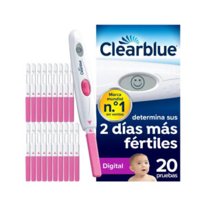 TEST DE OVULACIÓN DIGITAL CLEARBLUE 20 UNIDADES