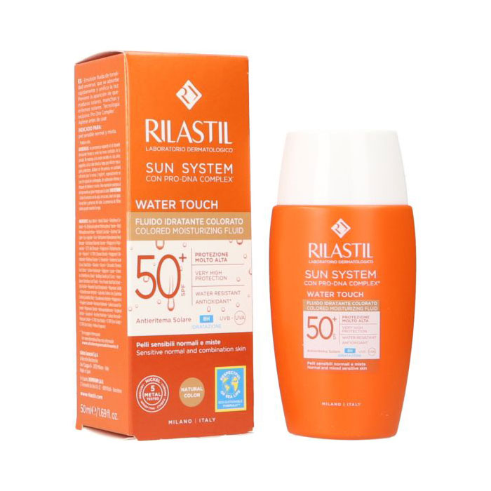 RILASTIL SUN SYSTEM SPF 50+ WATER TOUCH COLOR 50 ML