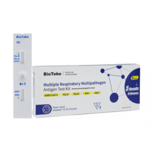 BIOTEKE TEST DE ANTÍGENOS SARS-COV-2, GRIPE A+B, VRS Y ADENOVIRUS 1 UNIDAD