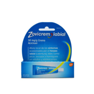 ZOVICREM LABIAL 5% CREMA 2 G