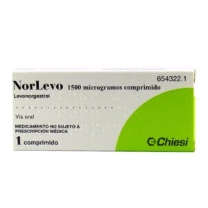NORLEVO 1,5 MG. 1 COMPRIMIDO