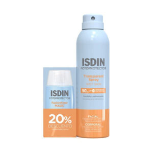 PACK FUSION WATER + TRANSPARENT SPRAY 50+ SPF