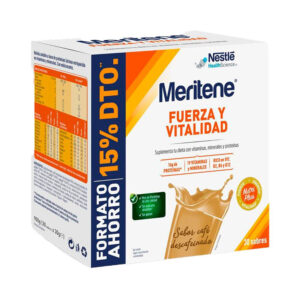 MERITENE FUERZA Y VITALIDAD BATIDO CAFÉ 30 SOBRES