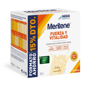 MERITENE FUERZA Y VITALIDAD BATIDO VAINILLA 30 SOBRES