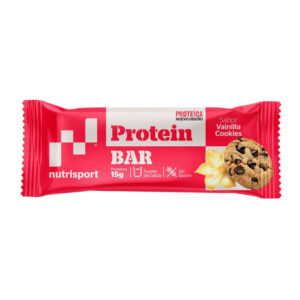 NUTRISPORT BARRITA PROTEICA VAINILLA Y COOKIES