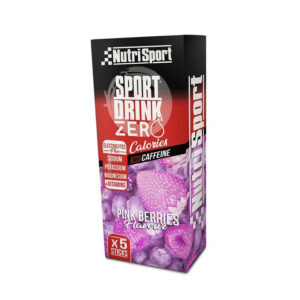 NUTRISPORT DRINK ZERO PINK BERRIES 5 STICKS