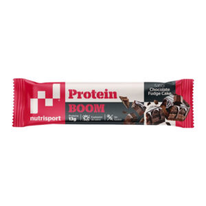 NUTRISPORT PROTEIN BOOM BARRITA CHOCOLATE FUDGE CAKE