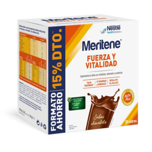 MERITENE FUERZA Y VITALIDAD BATIDO CHOCOLATE 30 SOBRES