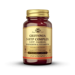 SOLGAR 5-HTP (HIDROXITRIPTÓFANO) 30 CÁPSULAS VEGETALES