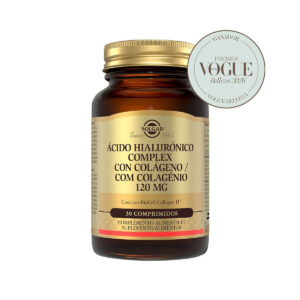 SOLGAR ÁCIDO HIALURÓNICO 120 MG 30 COMPRIMIDOS