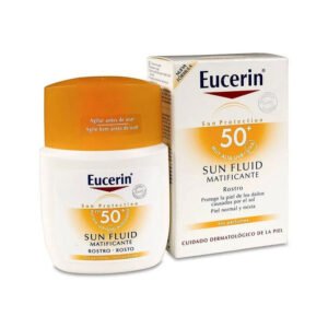 EUCERIN SUN PROTECTION 50+ SUN FLUID ROSTRO MATIFICANTE