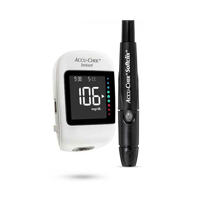 ACCU-CHEK INSTANT GLUCÓMETRO KIT (MEDIDOR + DISPOSITIVO DE PUNCIÓN)