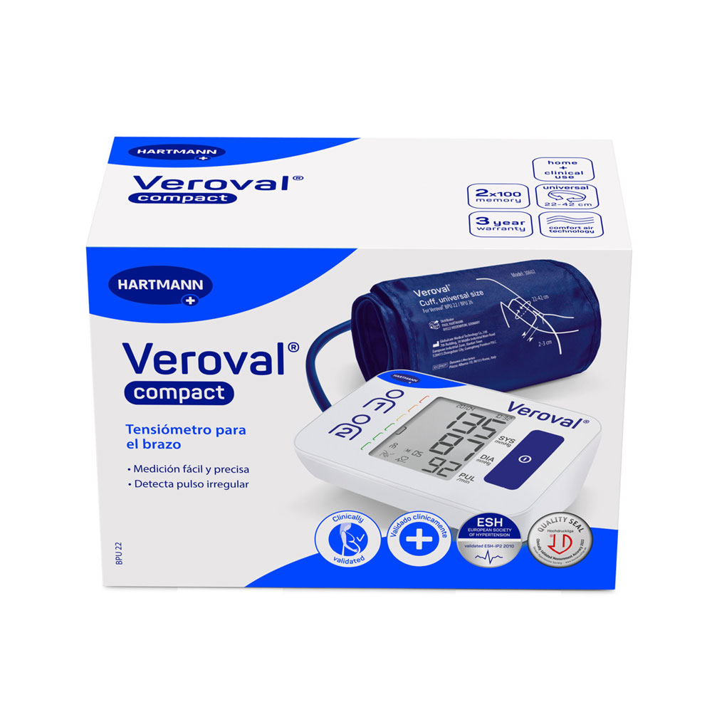 VEROVAL TENSIÓMETRO DE BRAZO COMPACT