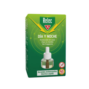 RELEC ANTIMOSQUITOS ELÉCTRICO LÍQUIDO DÍA Y NOCHE RECAMBIO