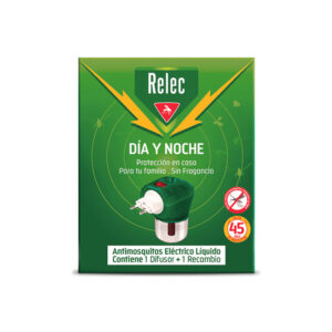 RELEC ANTIMOSQUITOS ELÉCTRICO LÍQUIDO DÍA Y NOCHE