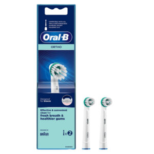 ORAL-B RECAMBIO CEPILLO ELÉCTRICO ORTHO 2 UNIDADES