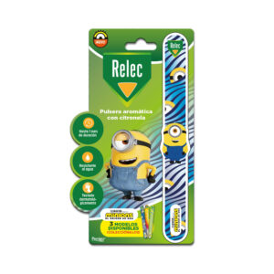 RELEC PULSERA MINIONS AZUL