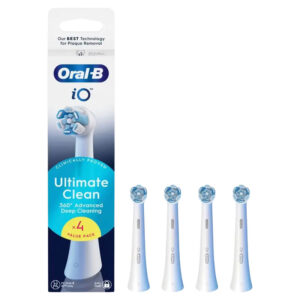 ORAL-B RECAMBIO CEPILLO ELÉCTRICO IO ULTIMATE CLEAN 4 UNIDADES
