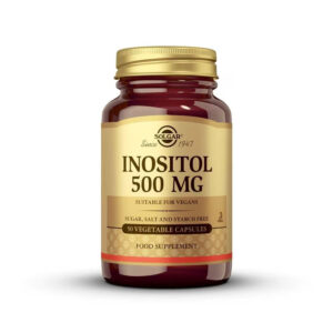 SOLGAR INOSITOL 500 MG 50 CÁPSULAS VEGETALES